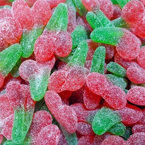 Sour Twin Cherries HMC Approved Halal Sweets