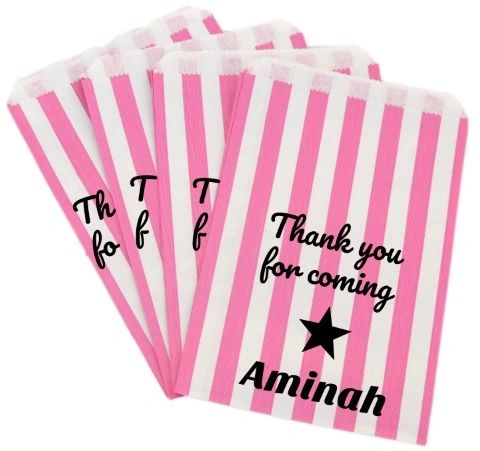 Personalised Halal HMC Sweet Bags