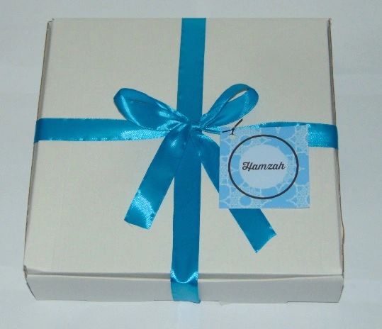 Personalised Large Halal Chocolate Box Gift Treats