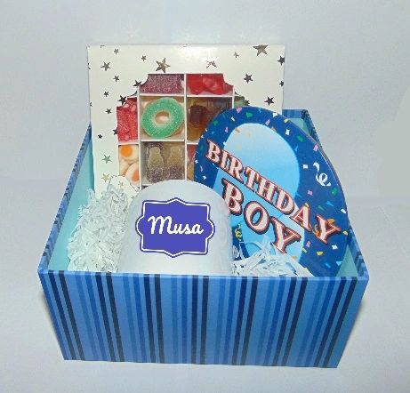 Personalised Boys Birthday Gift Hamper/Gift Box