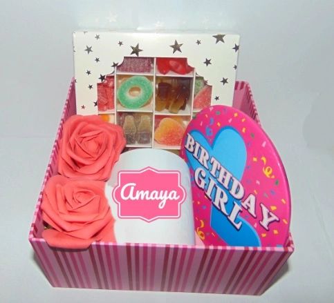 Personalised Girls Birthday Gift Hamper/Gift Box