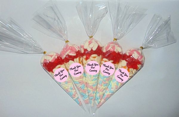 Personalised Pick N Mix Halal Sweet Cones