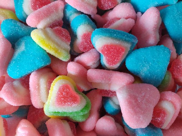 3D Hearts HMC Approved Halal Sweets