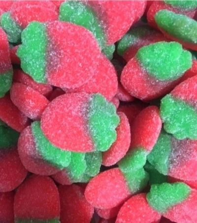 Fizzy Strawberries HMC Approved Halal Sweets