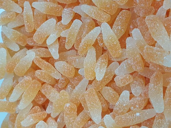 Fizzy Orange Bottles HMC Approved Halal Sweets