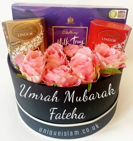 Halal Chocolate Flower Box Halal Chocolate Flower Hamper Gift