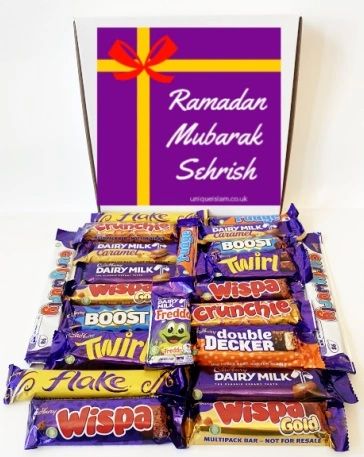Ramadan Halal Chocolate Box Chocolate Ramadan Hamper Personalised Ramadan Chocolate Gift Box