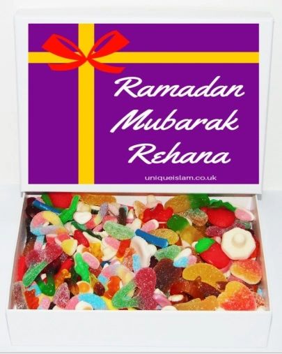Ramadan Halal Sweet Gift Box Halal Ramadan Sweets Box Large 1kg