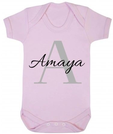 Personalised Baby Bodysuit Newborn