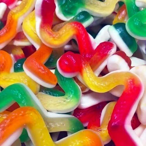 Curly Snakes HMC Approved Halal Sweets