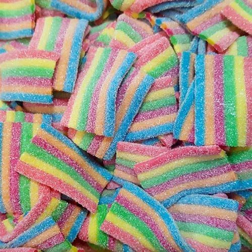 Sour Rainbow Belts HMC Approved Halal Sweets