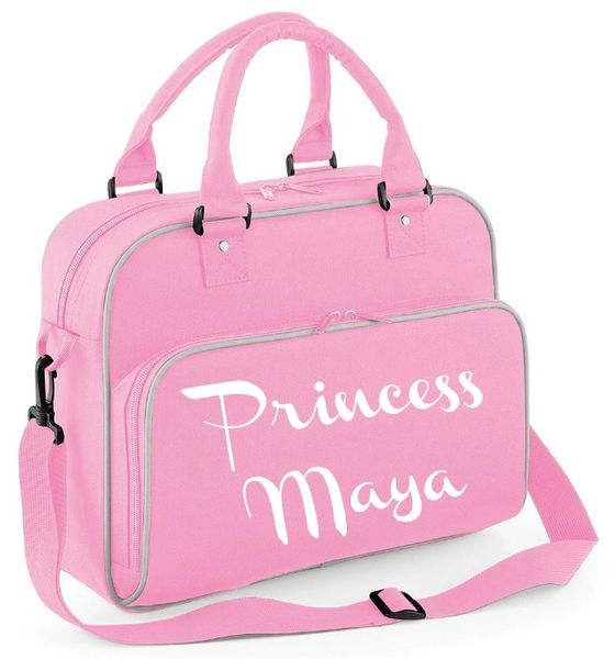 Personalised Baby Toddler Girls Pink Changing Bag