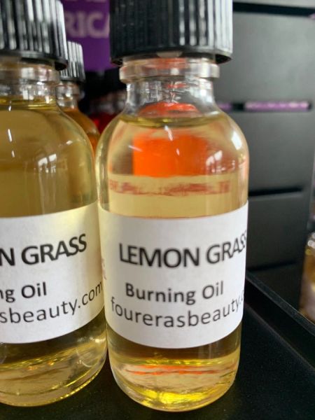 LEMON GRASS BURNING OIL 1oz | Fourera's Natural Beauty Store.