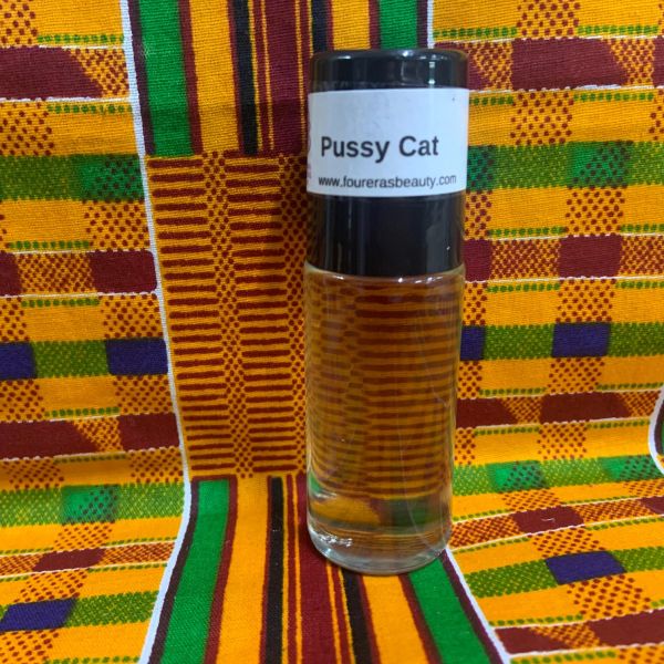 Pussy Cat 1oz Body oil | Fourera's Natural Beauty Store.