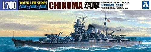 IJN Chikuma, Japanese Heavy Cruiser, Aoshima 1/700 | Plastic Model Kits ...