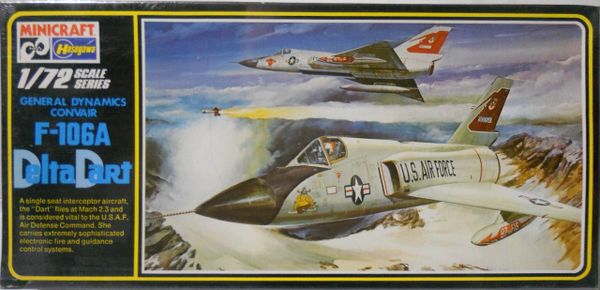 General Dynamics Convair F-106A Delta Dart, Hasegawa MiniCraft 1/72 IH ...