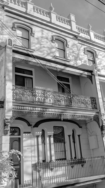 Brickfield Hill Inn, Sydney, New South Wales, operated as Mrs Lydia King's boarding house from 1886.