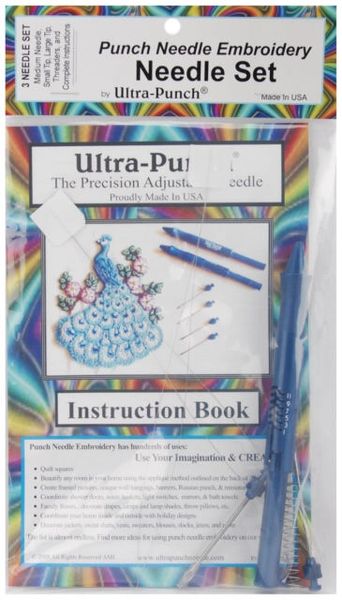 Ultra Punch Needle Kit, Punch Needle Embroidery Set With Instructions  Booklet 