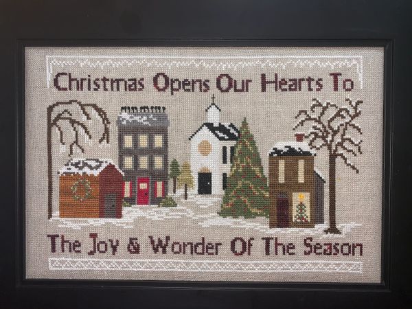 Christmas Opens Our Hearts Kit | The Little Red Hen - Quilt Shop