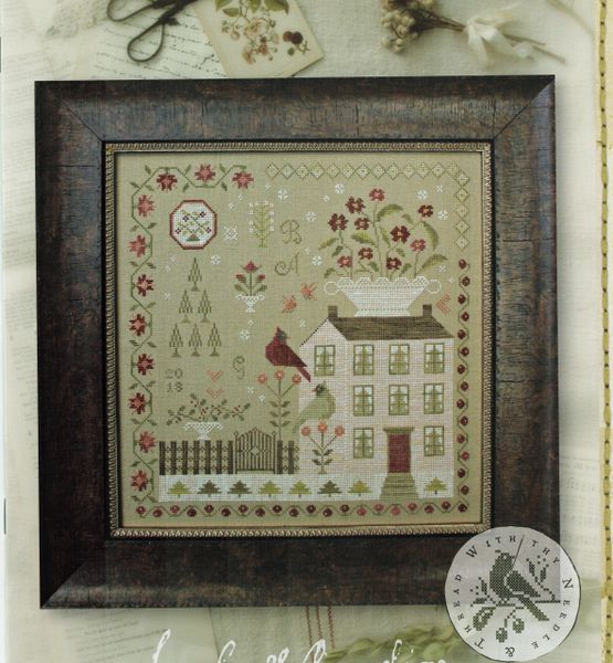 Winter Rose Manor #CS289 Cross Stitch Pattern By Brenda Gervais o | The ...
