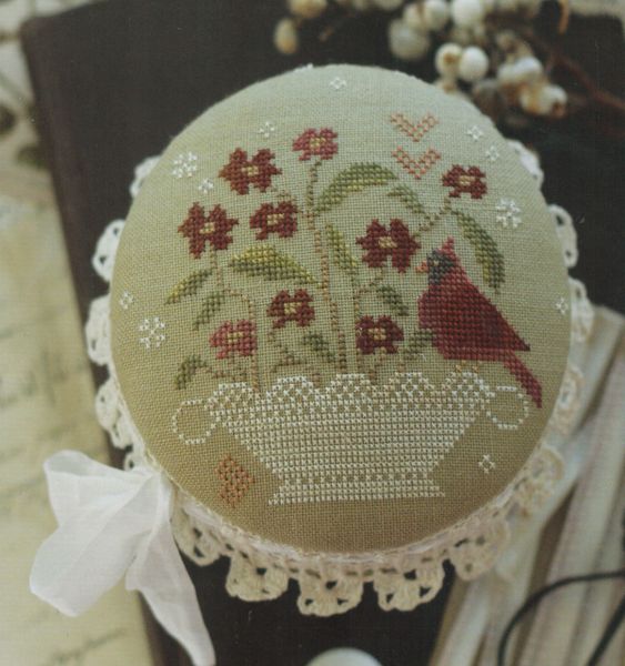 Winter Rose Manor #CS289 Cross Stitch Pattern By Brenda Gervais o | The Little Red Hen - Quilt Shop