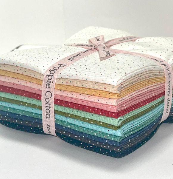 Country Confetti Fat Quarter Bundle CC20212 by Poppie Cotton The