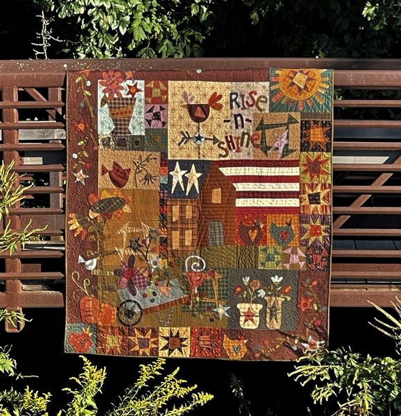 Rise N Shine Quilt Kit by Rae Nesbitt of One Sister Designs The