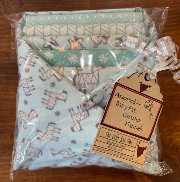 Snuggle in the Jungle Flannel Fat Quarter Bundle BOY The Little Red