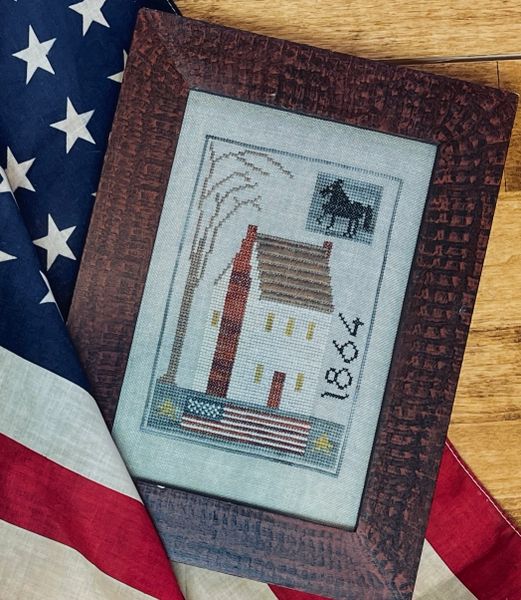 1864 Sampler Kit Cross Stitch Kit By Chessie & Me The Little Red Hen