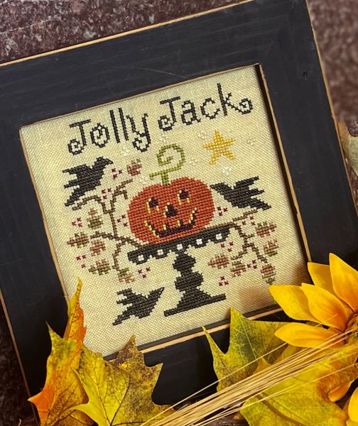 Jolly Jack CS102 Cross Stitch Kit by Bonnie Sullivan of All Thro The