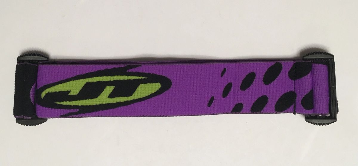 JT Spectra Proflex Paintball Mask Goggle Strap - Limited Edition Purple  Lime Green Bubble