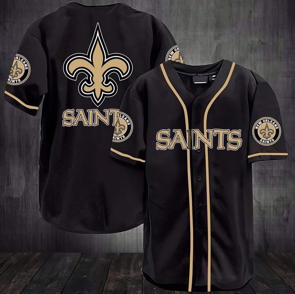 Saints shop baseball jersey