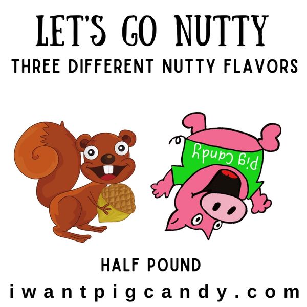 Let's Go Nutty Box (Pecan Crunch, Honey Nut & P'Nut Butter)