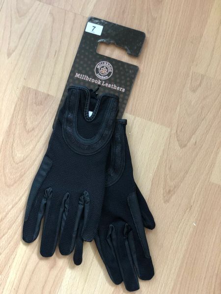 Mesh Riding Gloves