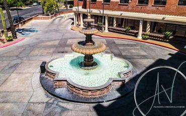 Water feature in Phoenix, Arizona