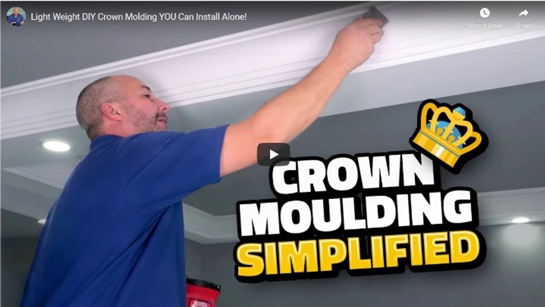 crown molding installation