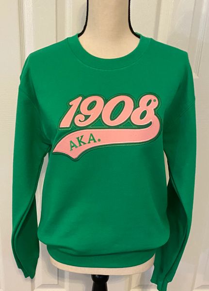 1908 Sweatshirt Green Size Medium