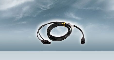 Transducer Y-Cable, 10-Pin (F) to 10-Pin (M) and 6-Pin (M)