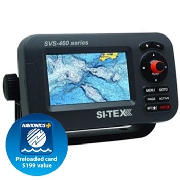 Si-Tex SVS-460C Chartplotter with Internal Antenna