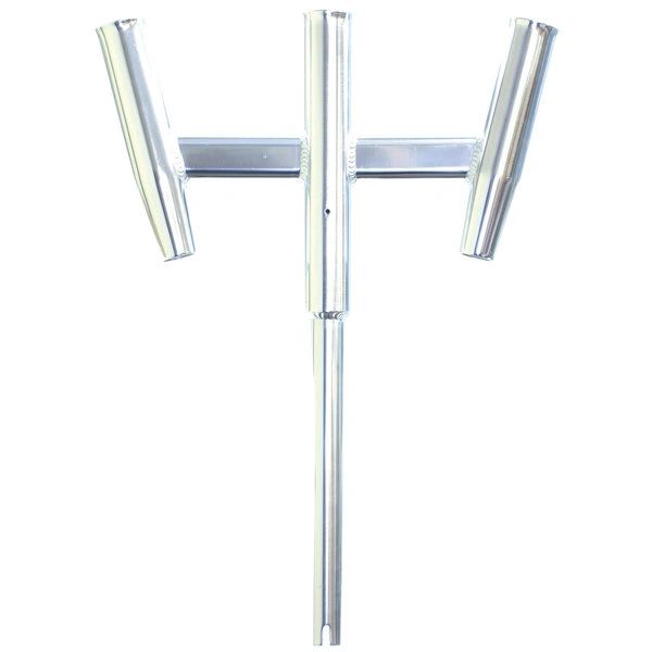 Triple Aluminum Straight Butt Kite Rod Holder 88159