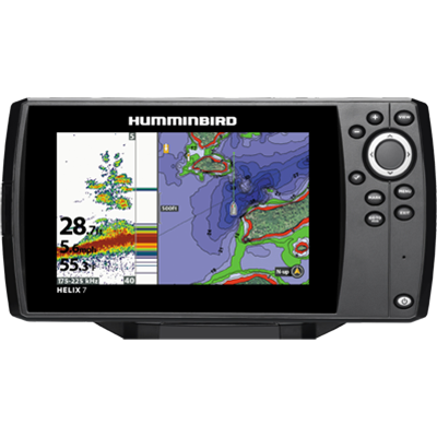 Helix 7 CHIRP G2 GPS/Chartplotter/FishFinder w/ Xdcr