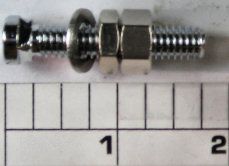 Penn Screw With Nuts 34C-116 for Rod Clamp (uses 2)