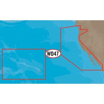 C-MAP 4D West Coast and Hawaii Full Wide