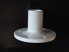 GPS/VHF Antenna Deck Mount 1" Nylon