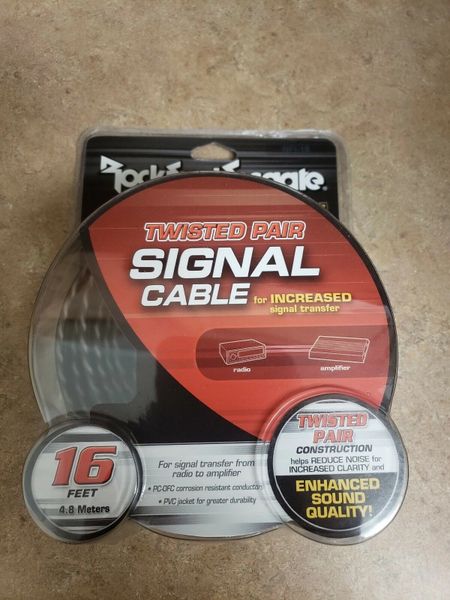 Rockford Fosgate RFIT-20 20' Premium Dual Twist RCA Cable