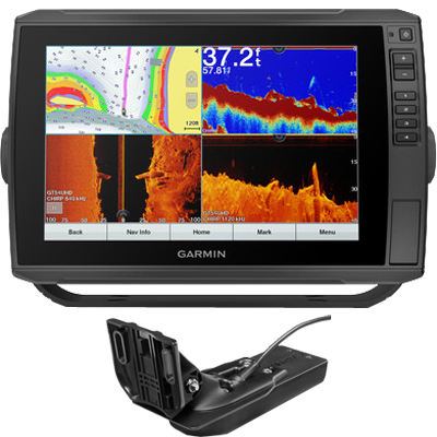 Garmin EchoMap Ultra 106SV, G3 Offshore Charts, w/ Transducer