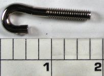 Hook Screw, upper part of harness, LH threading, long (1.773 in)