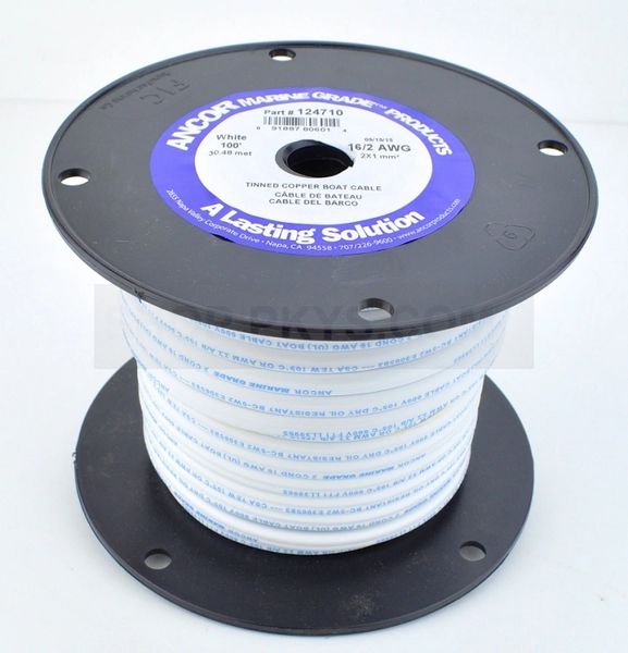 100' Spools Red/Black ABYC Certified Marine Grade Wire