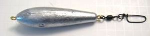 Trolling Sinker w/ Rosco 2/0 snap 16oz, 20oz, or 24oz