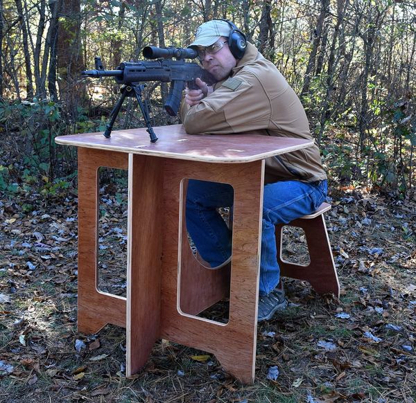 Portable Shooting Bench